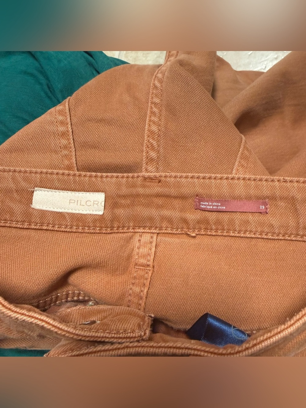 Pilcro Anthropologie The Breaker Barrel Balloon Relaxed Leg Jeans Size 29 - Picture 5 of 6